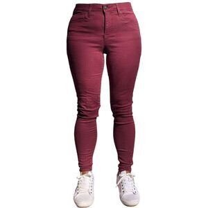 LuLaRoe Skinny Jeans In Wine Size 4 / Size 26